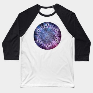 Mandala Universe Baseball T-Shirt